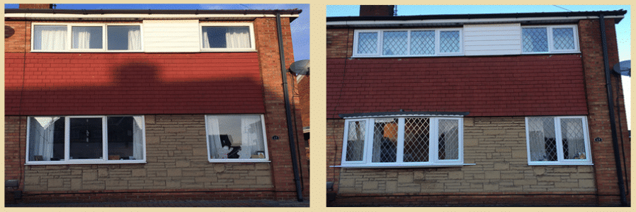 House Full Of New White uPVC Diamon Leaded Double Glazed Windows