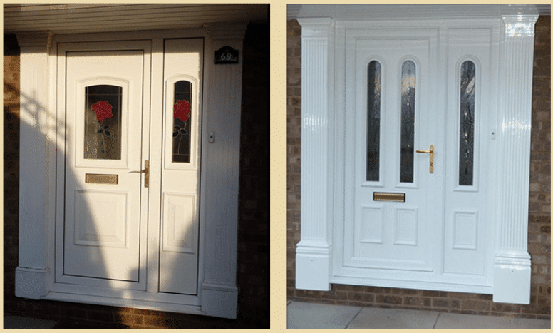 new white fronr door